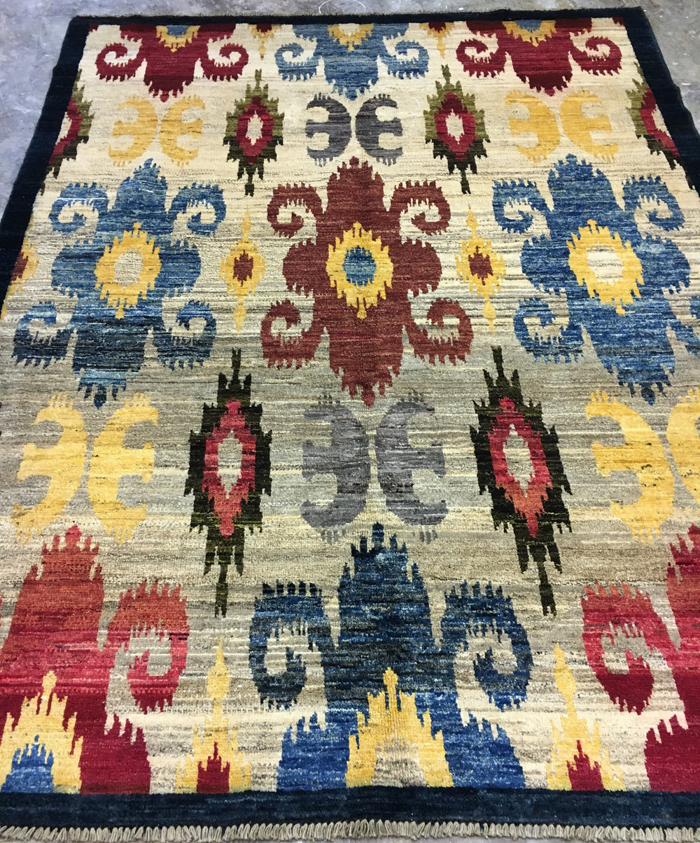 Ikat Design 1 | 6' x 7'11"