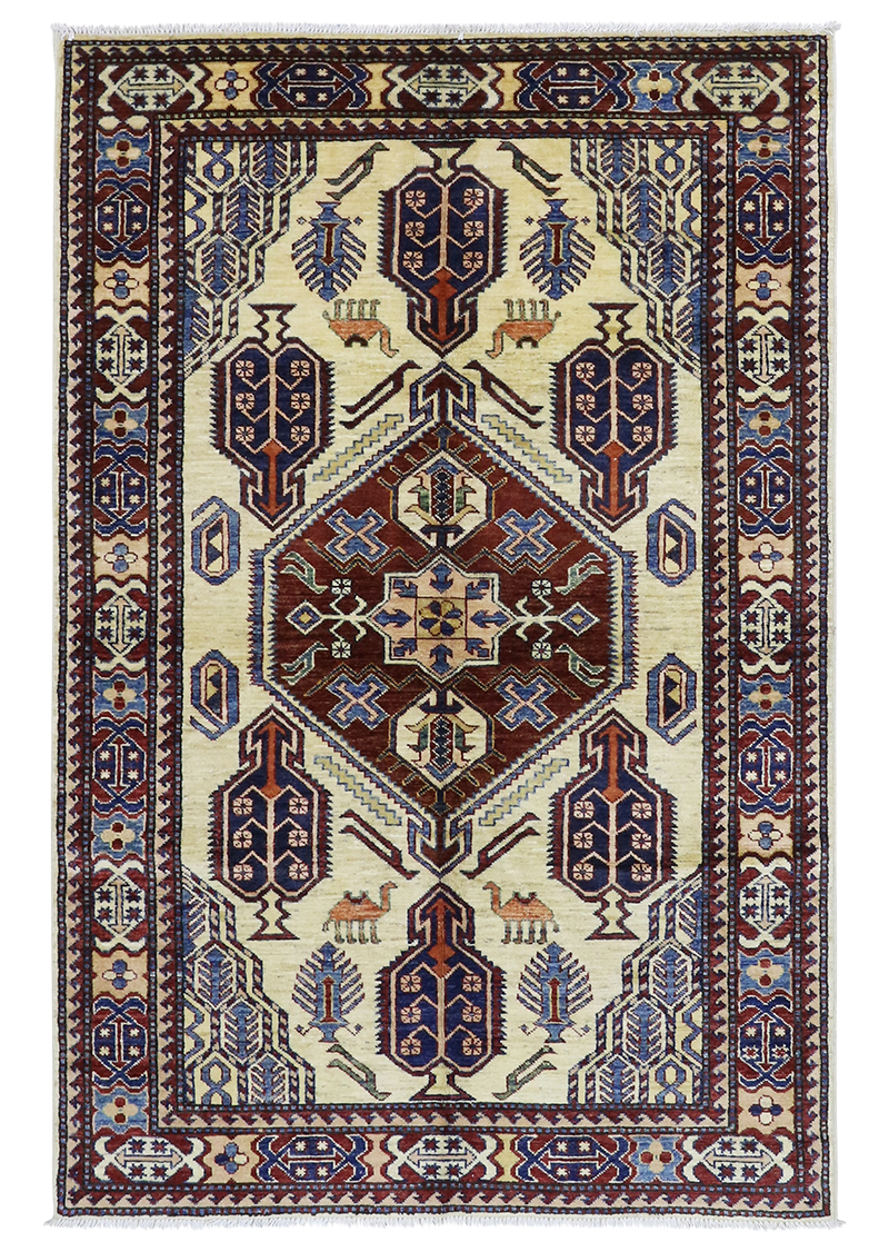 Super Kazak Design 37 | 4'2" x 6'1"