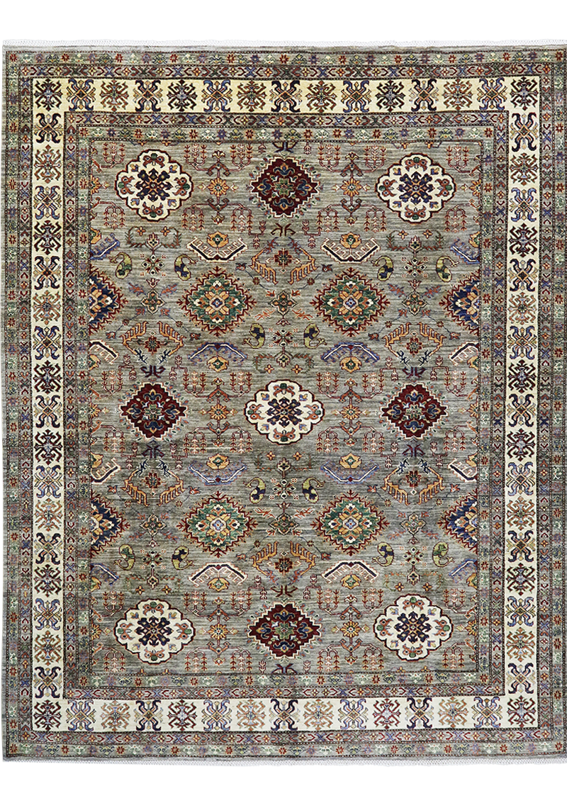 Super Kazak Design 81 | 8' 2" x 8' 4"