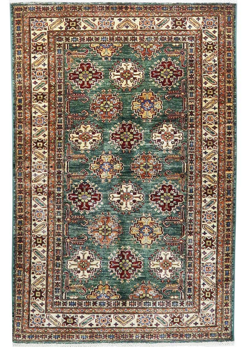 Super Kazak Design 25 | 4' x 6'