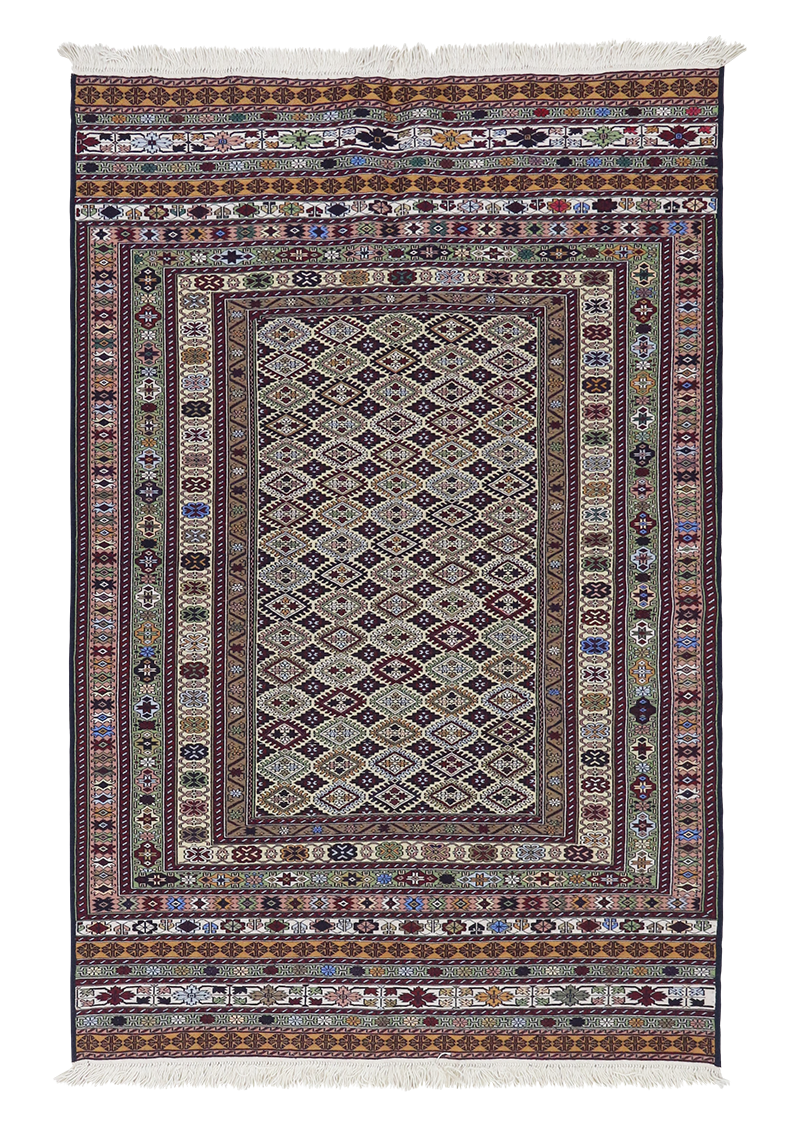 Suzani Design 1 | 4'2" x 6'6"
