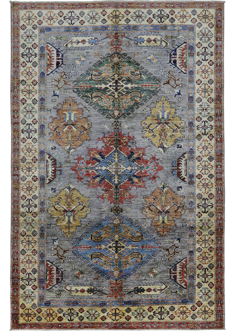 Super Kazak Design 64 | 5'5" x 8'3"